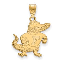 Load image into Gallery viewer, 14K Yellow Gold LogoArt University of Florida Gator Large Pendant