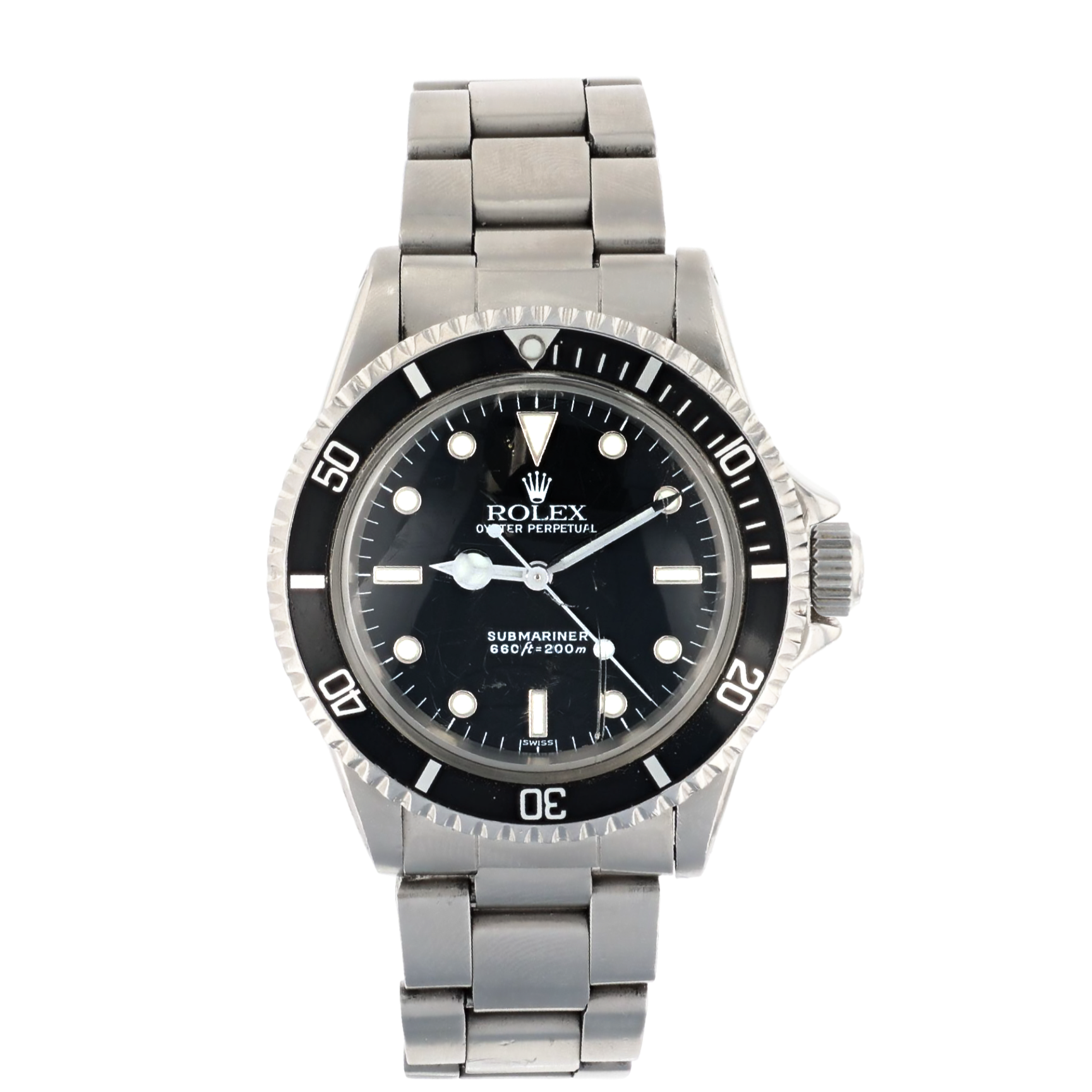 Vintage Rolex 5513 Submariner NO Date Oystersteel 40mm (Pre-owned)