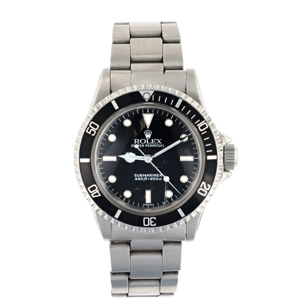 Vintage Rolex 5513 Submariner NO Date Oystersteel 40mm (Pre-owned)
