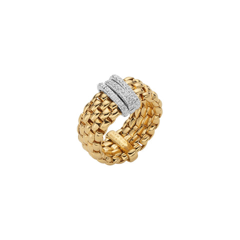 FOPE Panorama Ring 0.23 CTW -Size Medium