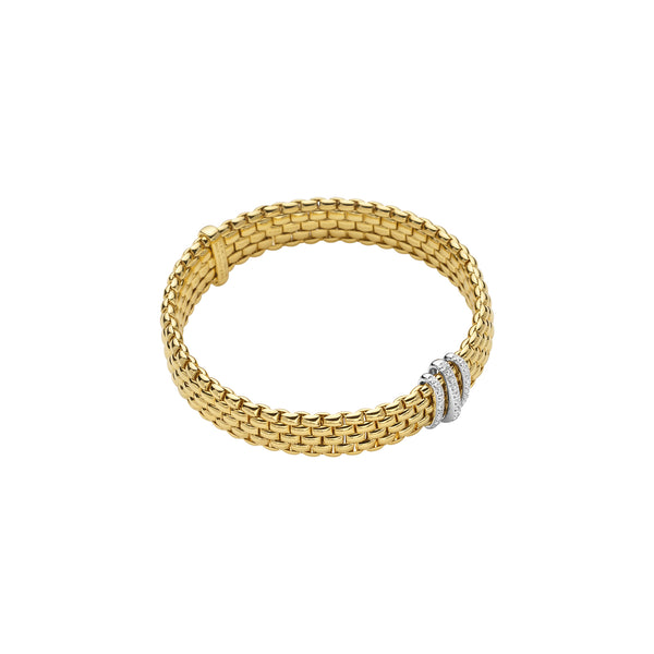 FOPE Panorama 18K Gold Bracelet (0.23 CTW)