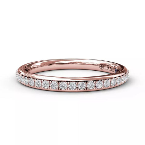 FANA Diamond Wedding Band Rose 41