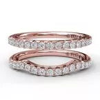 FANA Diamond Wedding Band Rose 27