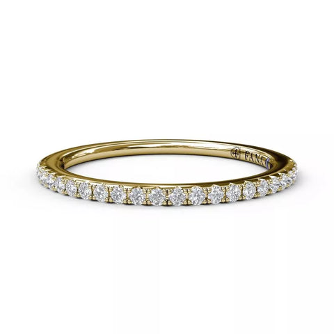 FANA Diamond Wedding Band