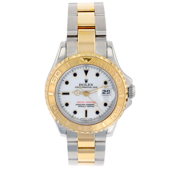 Rolex 69623 Ladies Yacht-Master Date Rolesor Oystersteel & 18K Yellow Gold 29mm