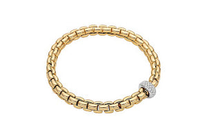Fope EKA 18K Gold Diamond Bracelet (0.40CTW)