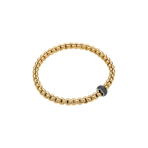 Fope Flex'it Black Diamond Bracelet (0.41 CTW)