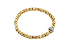 Fope EKA 18K Gold Diamond Bracelet (0.37CTW)