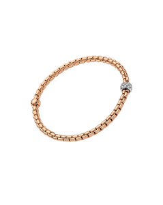 Fope EKA 18K Gold Diamond Bracelet (0.19 CTW)