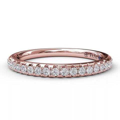 FANA Diamond Wedding Band Rose 31