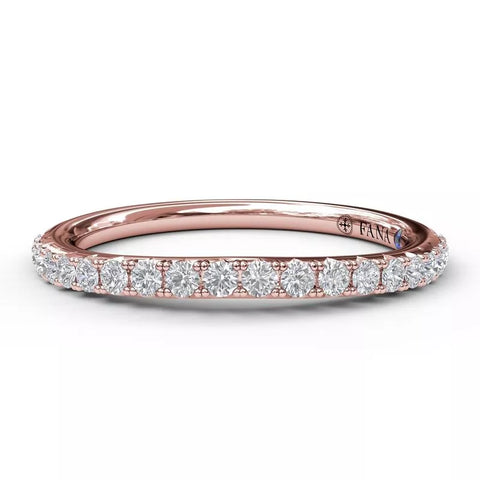 FANA Diamond Wedding Band Rose 32