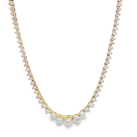 7 CTW Diamond Riviera Necklace