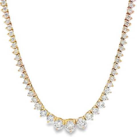 7 CTW Diamond Riviera Necklace