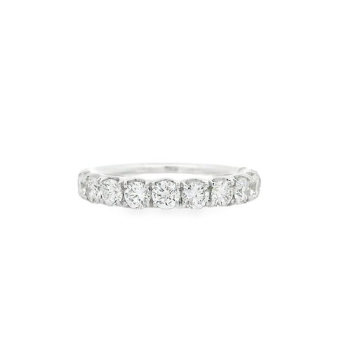 White Gold Diamond Wedding band