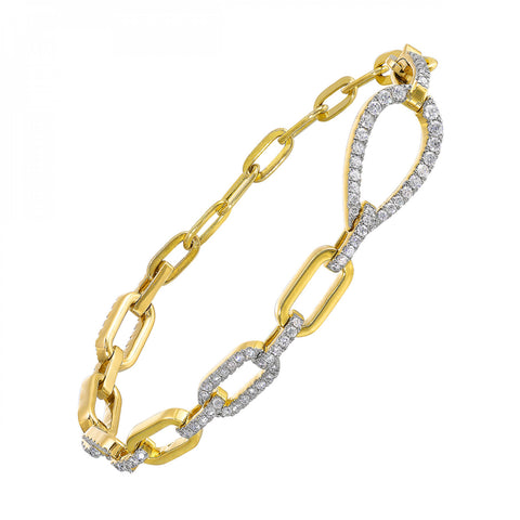 Gold Diamond Bracelet