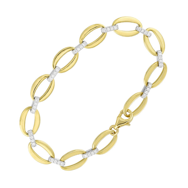 Diamond Link Bracelet