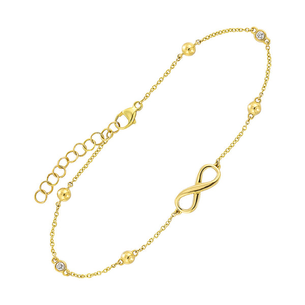 Infinity Diamond Bracelet