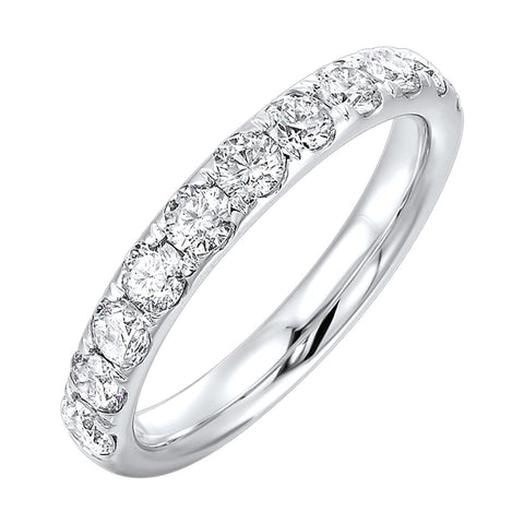 1 CTW 1/2 way Diamond Pave Band