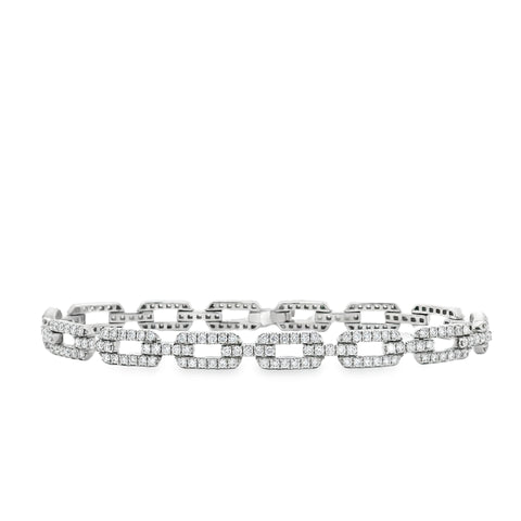 Diamond Link Bracelet 2.88 CTW