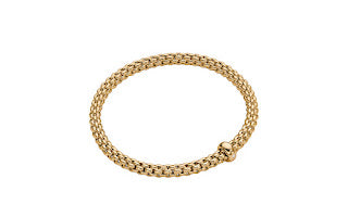Fope SOLO 18K Gold Diamond Bracelet (0.01 CTW)