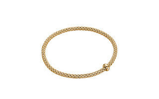 Fope PRIMA 18K Gold Diamond Bracelet (0.01 CTW)
