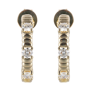 14Kt Yellow Gold Diamond 1/2Ctw Earring