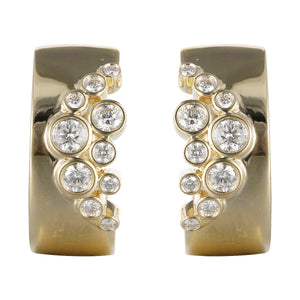 14Kt Yellow Gold Diamond 1/2Ctw Earring