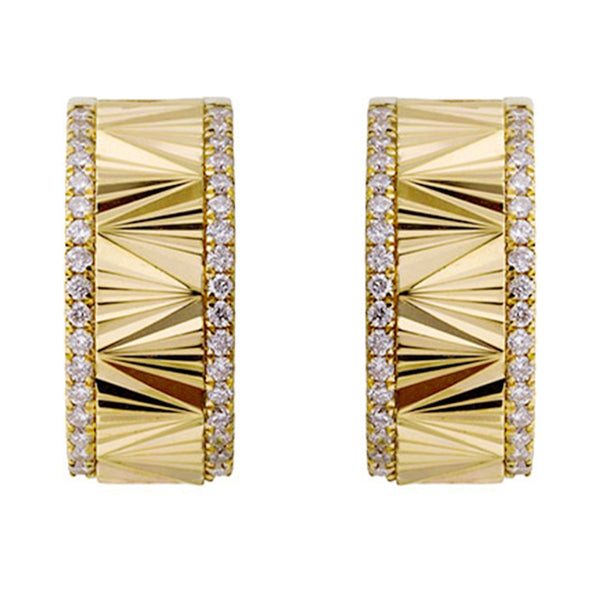 14Kt Yellow Gold Diamond 1/3Ctw Earring