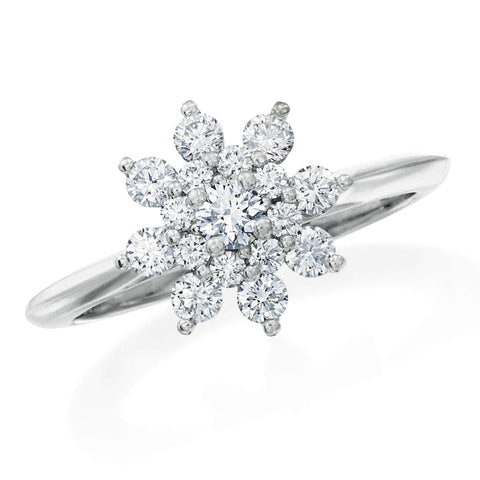 Estate Tiffany & Co. Platinum Diamond Fashion Ring (0.63CTW Diamond)