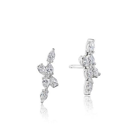 Tacori Pear Diamond Earrings