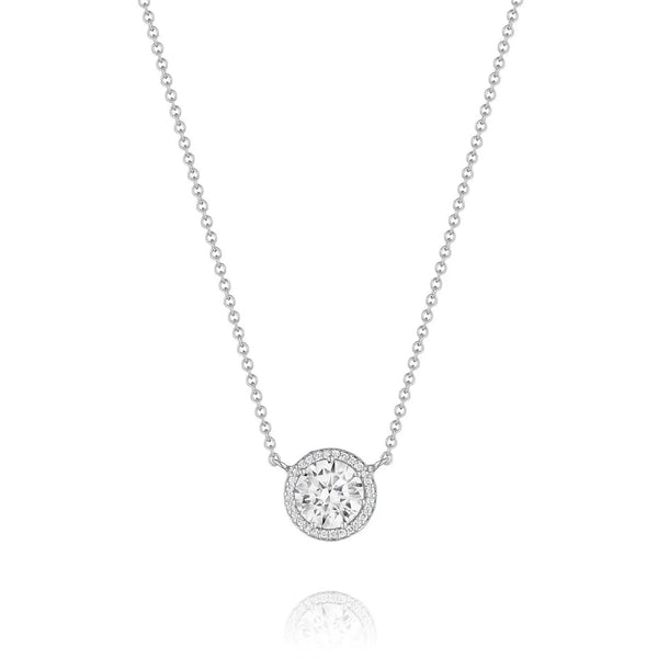 Tacori Diamond Halo Pendant