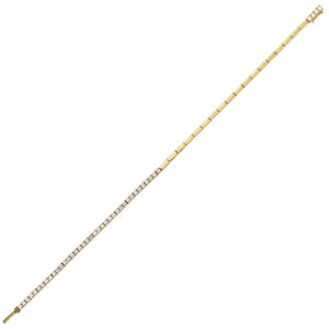 14K Round Diamond Tennis Bracelet (1.00CTW)