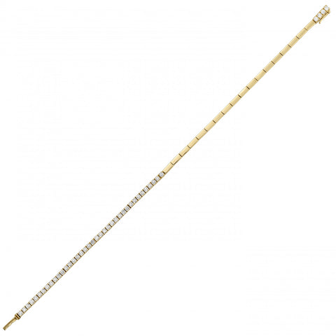 14K Round Diamond Tennis Bracelet (1.00CTW)