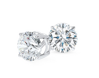 .33 CTW Diamond Studs set in 14K White Gold- Signature Studs Collection