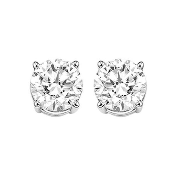 14K Diamond Studs