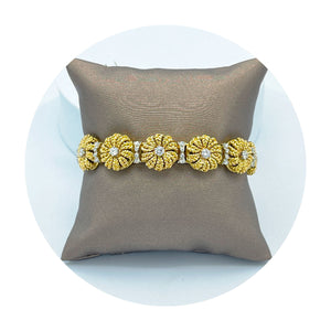 Estate 18K Yellow Gold Diamond Bracelet (1.50CTW)