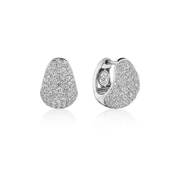 Verragio 2.05CTW Pave Diamond Piazza Huggie