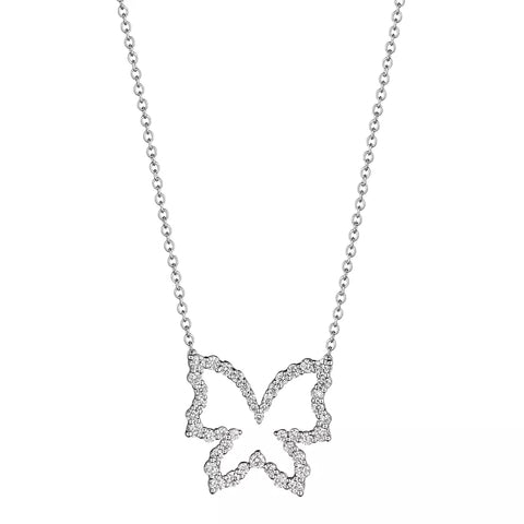 Verragio Veritage Diamond Butterfly Pendant 18K Gold (0.55CTW)