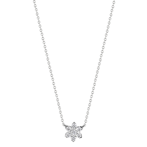 Verragio Veritage Mini Star Diamond Station Pendant 18K Gold (0.10CTW)