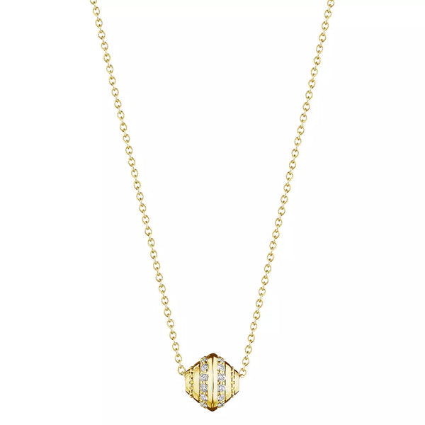 Verragio Devotion Diamond Slide Bead Pendant 18K Gold (0.25CTW)