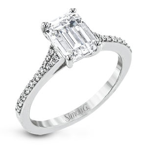 Simon G. Marquise Cut Engagement Ring Setting (0.16CTW)