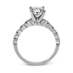 Simon G. Round Cut Engagement Ring 1.19CTW
