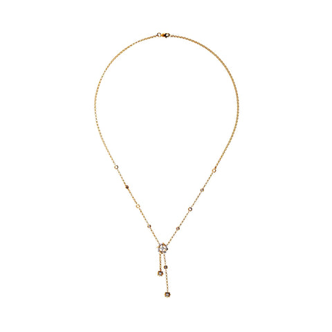 14Kt Yellow Gold Diamond 1/3Ctw Necklace