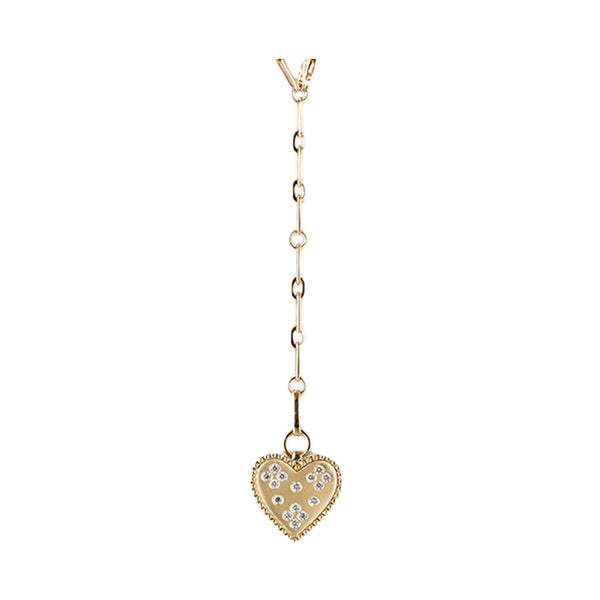 14Kt Yellow Gold Diamond 1/4Ctw Necklace