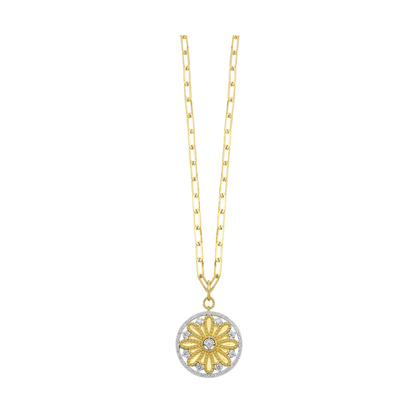 14Kt Yellow Gold Diamond 1/3Ctw Necklace
