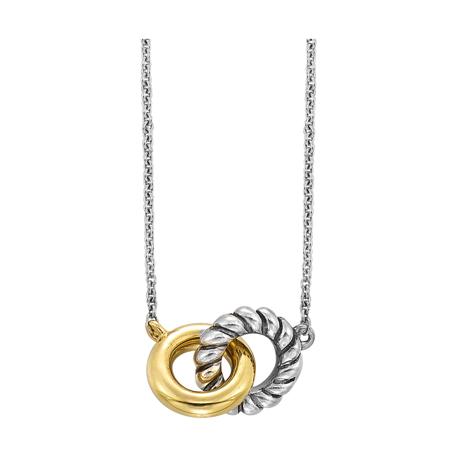 Interlocking Circle Necklace
