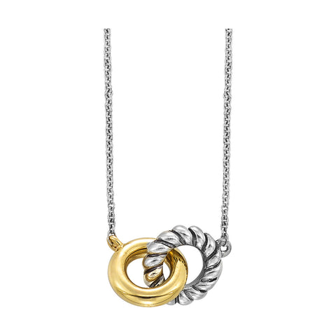 Interlocking Circle Necklace