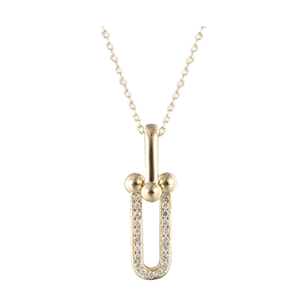 14Kt Yellow Gold Diamond 1/3Ctw Pendant