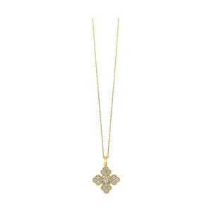 14Kt Yellow Gold Diamond 1/3Ctw Pendant