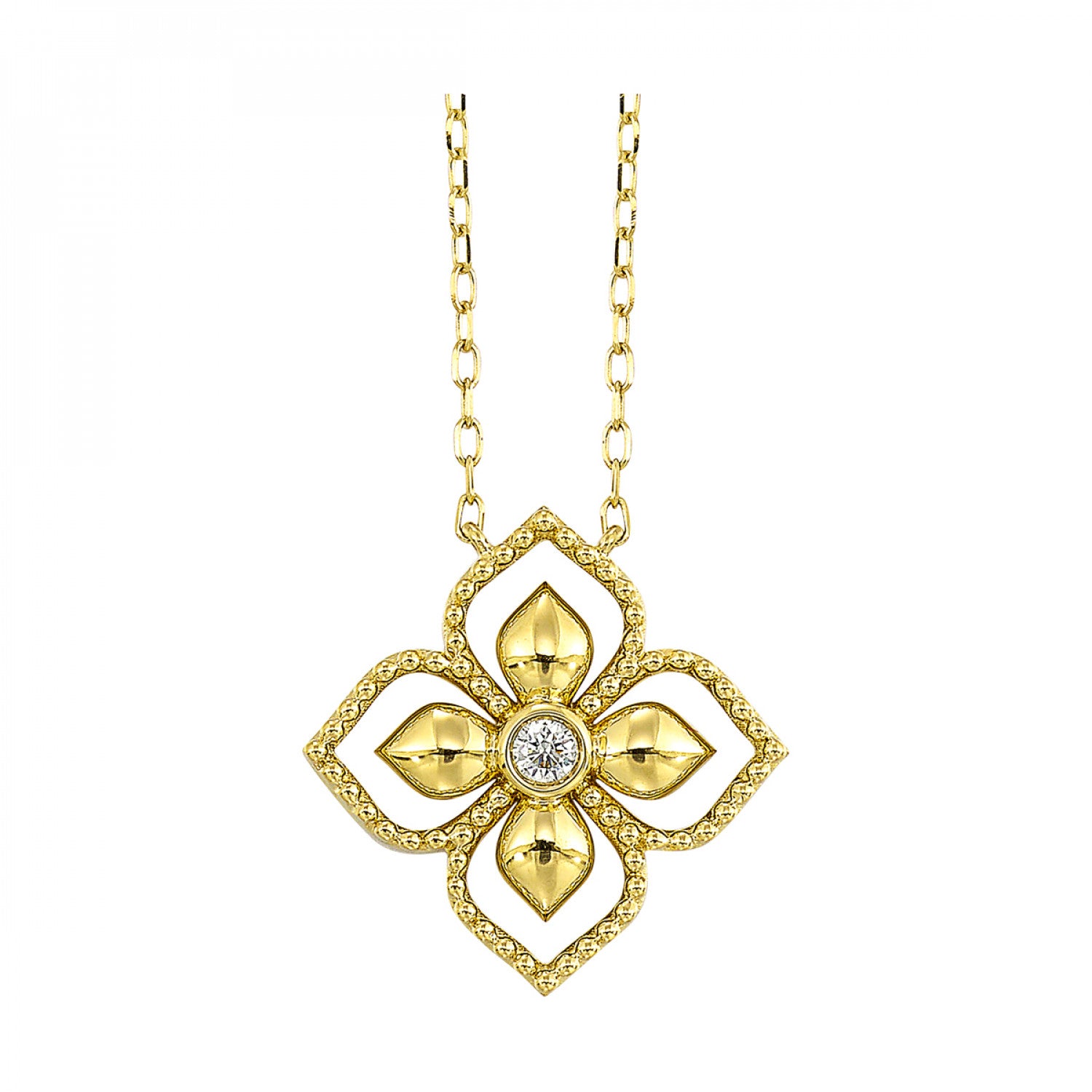 Gold Diamond Necklace